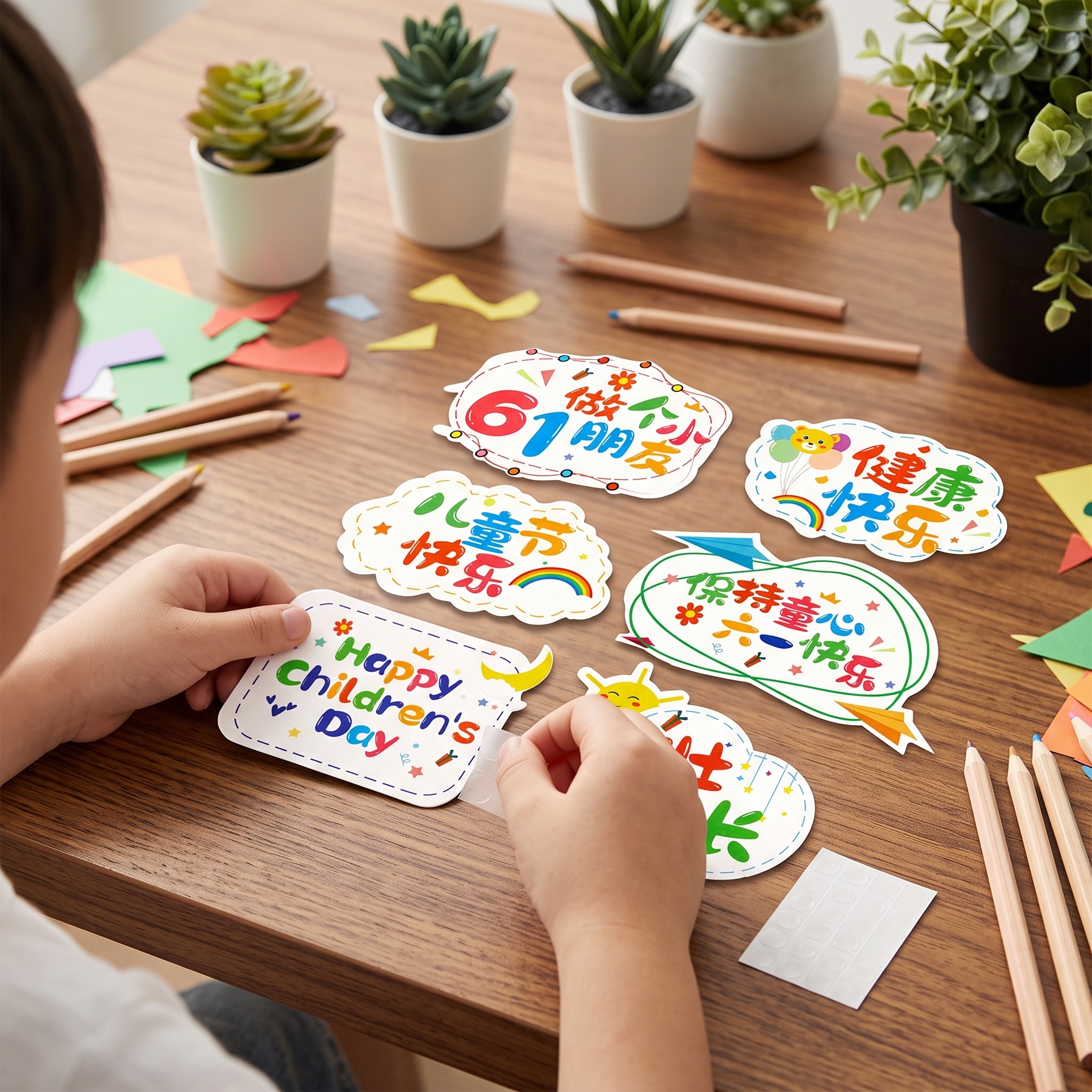 Grußkarten Kinder DIY Lernset – Pop Up Karte für Blumenstrauß Dekoration - Produktbild 6
