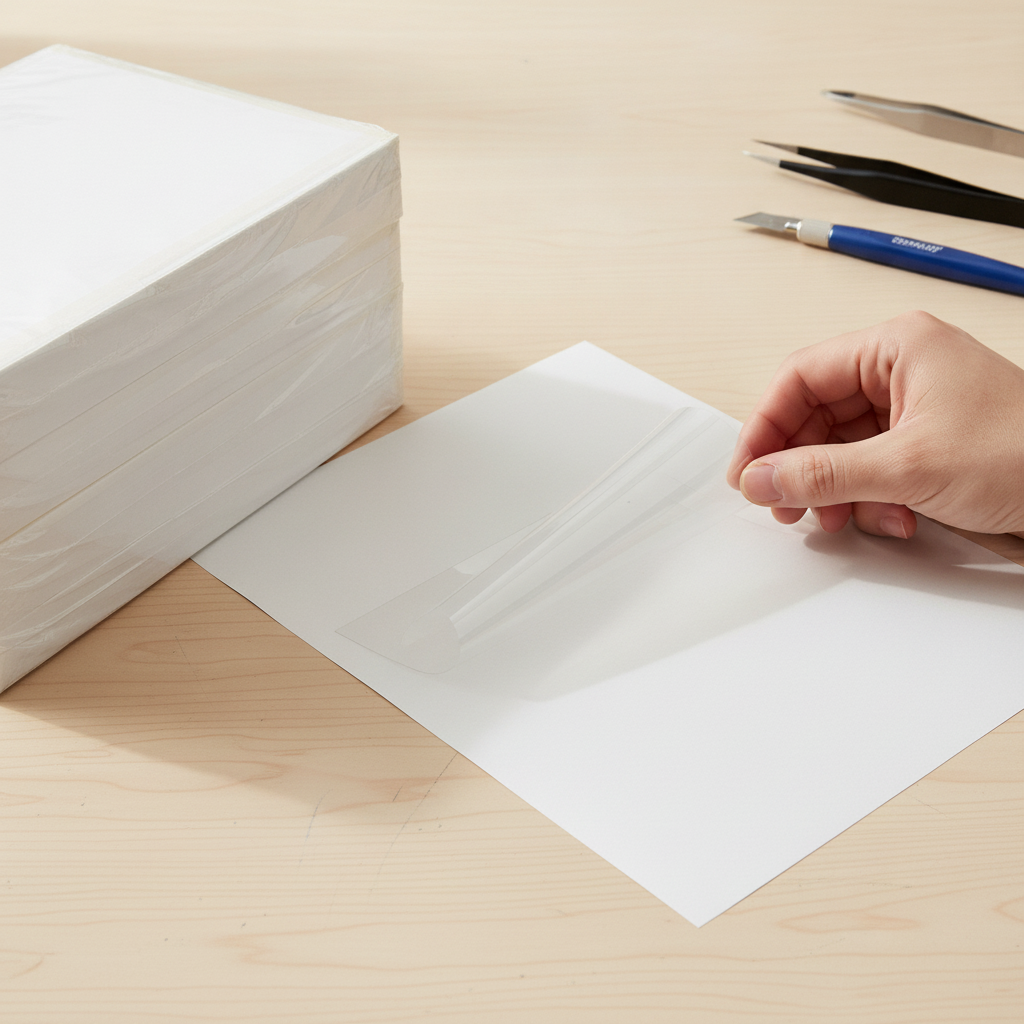 Release Paper for Adhesive Product Manufacturing Double Sided, for Cutting