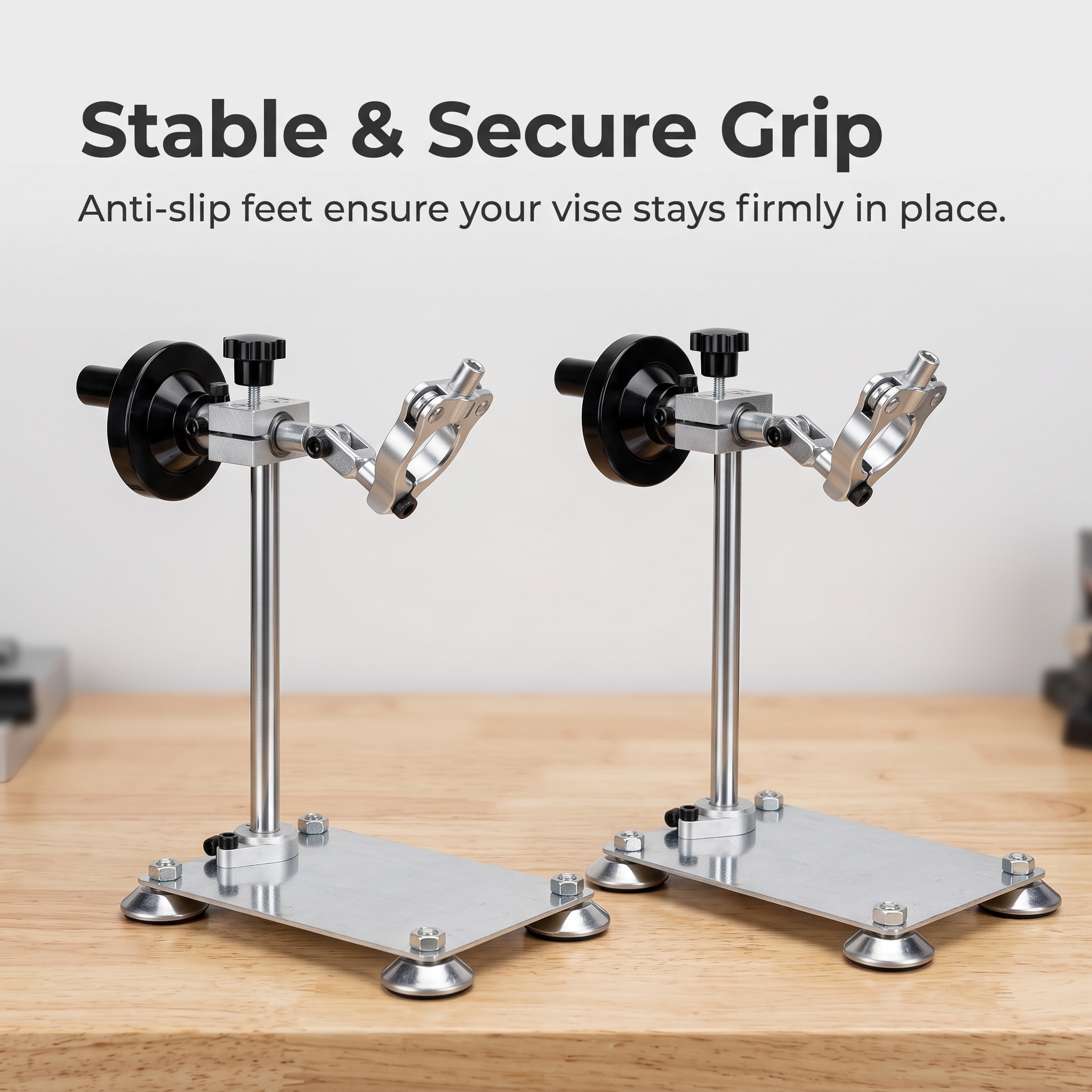 Rotating Fly Tying Vise for Anglers - Manual Tying Tool