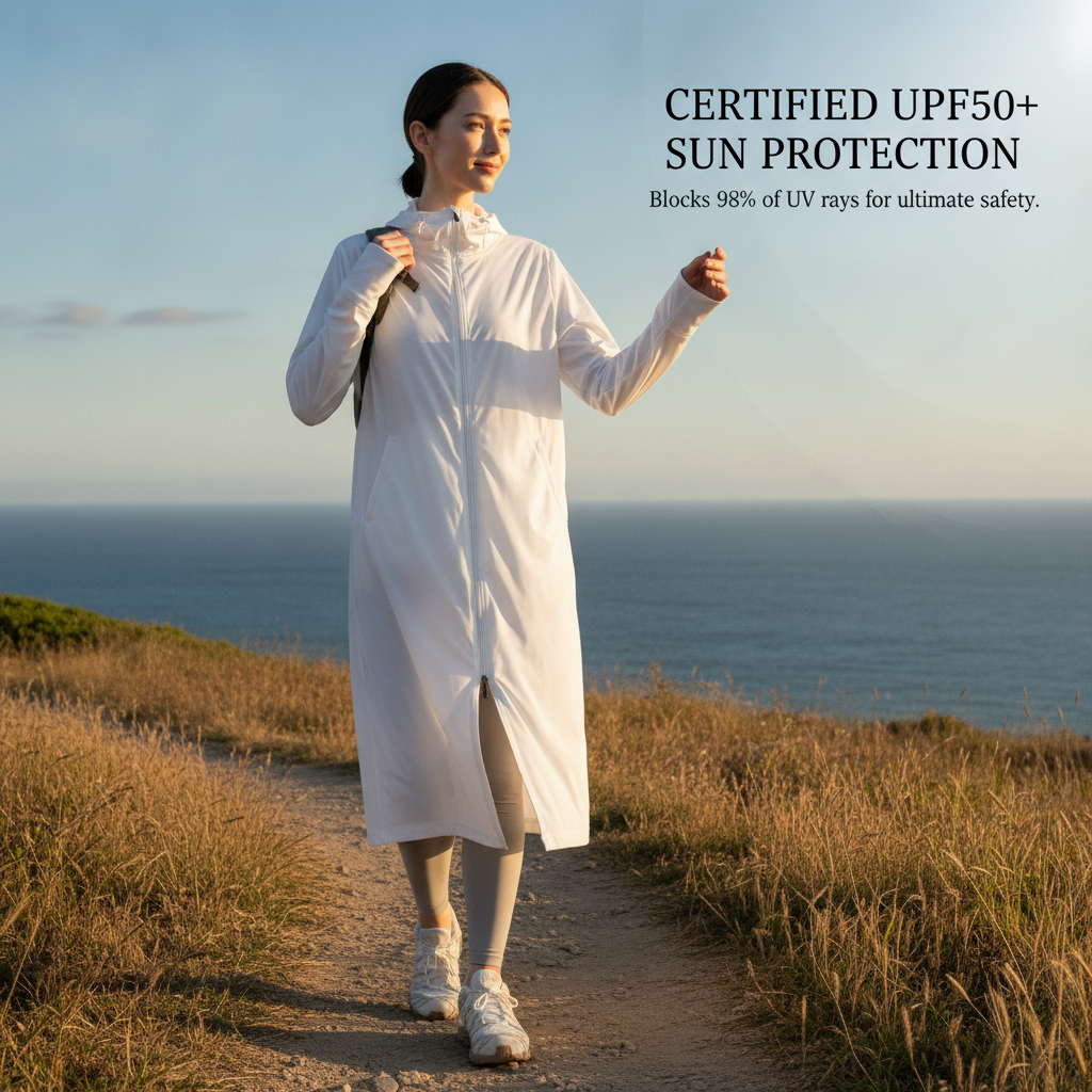 Women's UPF50+ Sun Protective Jacket for Outdoor Summer Wear, for Sun - Produktbild 2