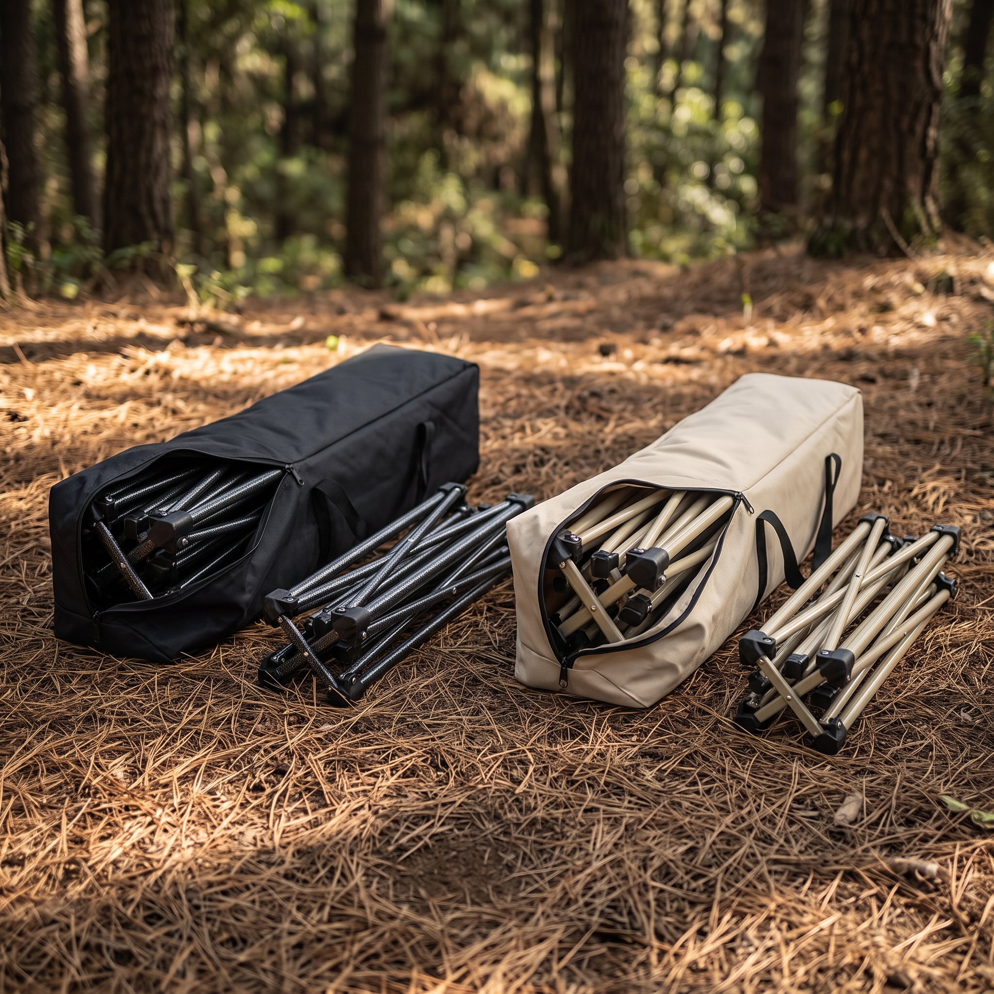 Metall Campingtischgestell, klappbarer Outdoor Tischständer für Wohnmobile